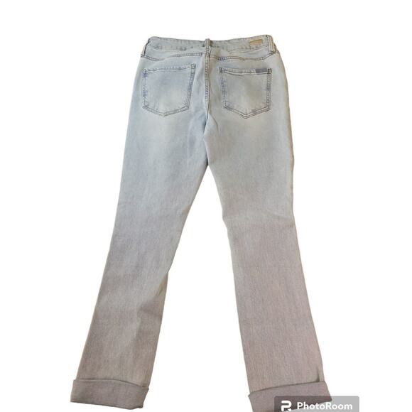 Seven7 Weekend Slim Fit Jeans Women’s Size 6 Distressed Light Blue • EUC - Picture 4 of 11